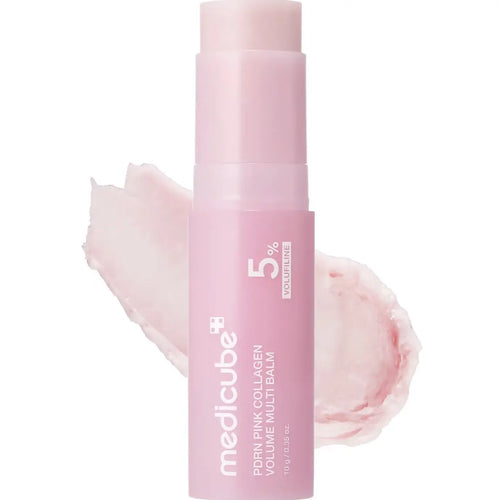 PDRN Pink Collagen Volume Multi Balm | All-in-One Volufiline, PDRN, NAD Stick for Youthful-Looking Skin, Helps Reduce the Appearance of Fine Lines, Firming Care | For Under-Eyes, Neck, Forehead, Smile Lines & Lip Care | Korean Skincare