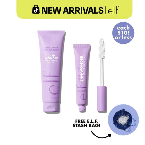 3-in-Wonder Styling Cream & Wand Duo: The Set That Styles, Protects & Smooths Frizz - Any Look, Anywhere, Anytime